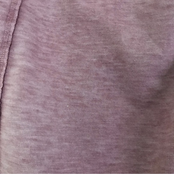 Mauve Pink Thin Hooded Sweatshirt - Picture 5 of 6